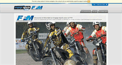 Desktop Screenshot of motoball.engage-sports.com